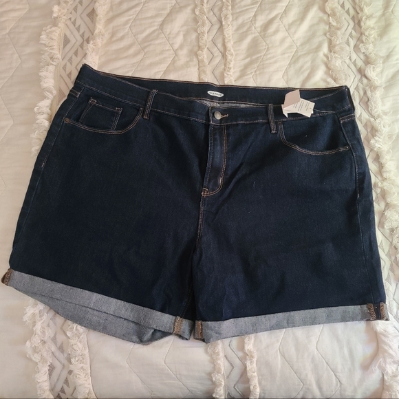 size 20 denim shorts